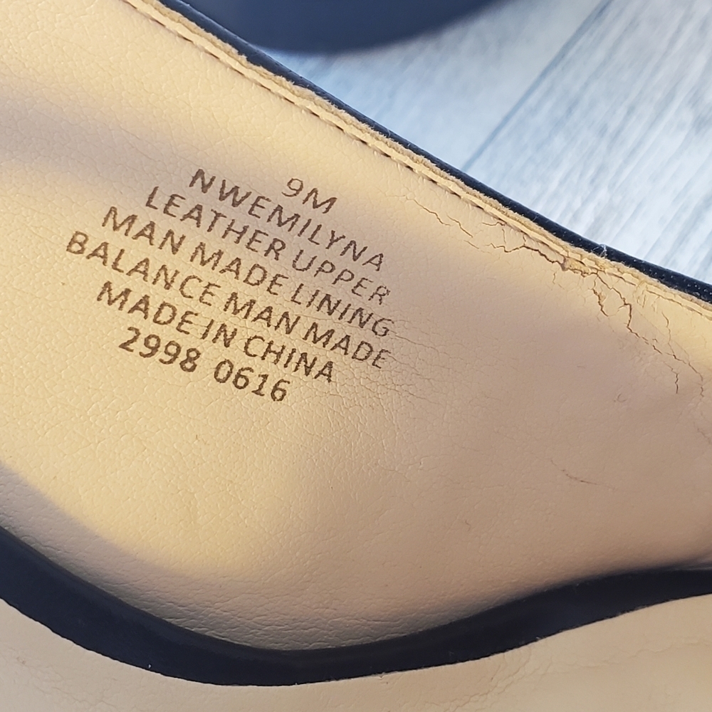 NINE WEST Woman's Black High Heels Sandals 9 M. - Picture 4 of 12